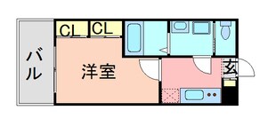 サヴォイテンジンクォーターの物件間取画像